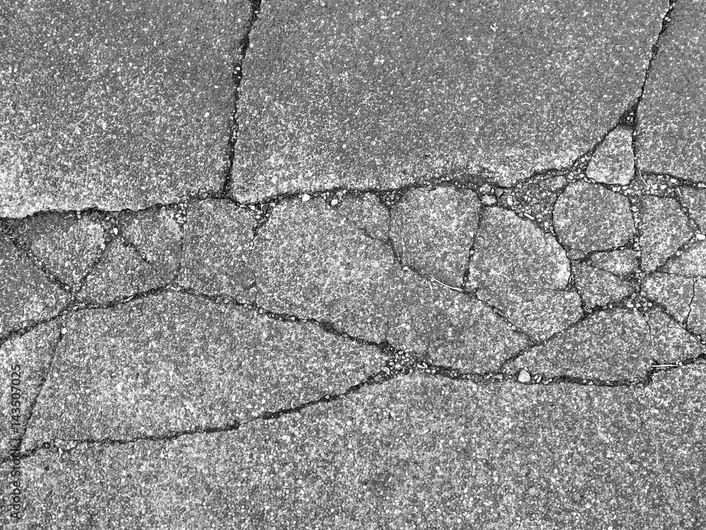 Obraz premium Cracked concrete texture closeup background