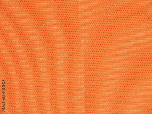 Orange fabric texture for background © srckomkrit