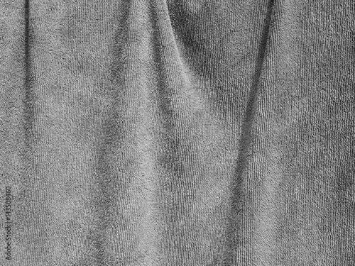 gray towel fabric texture