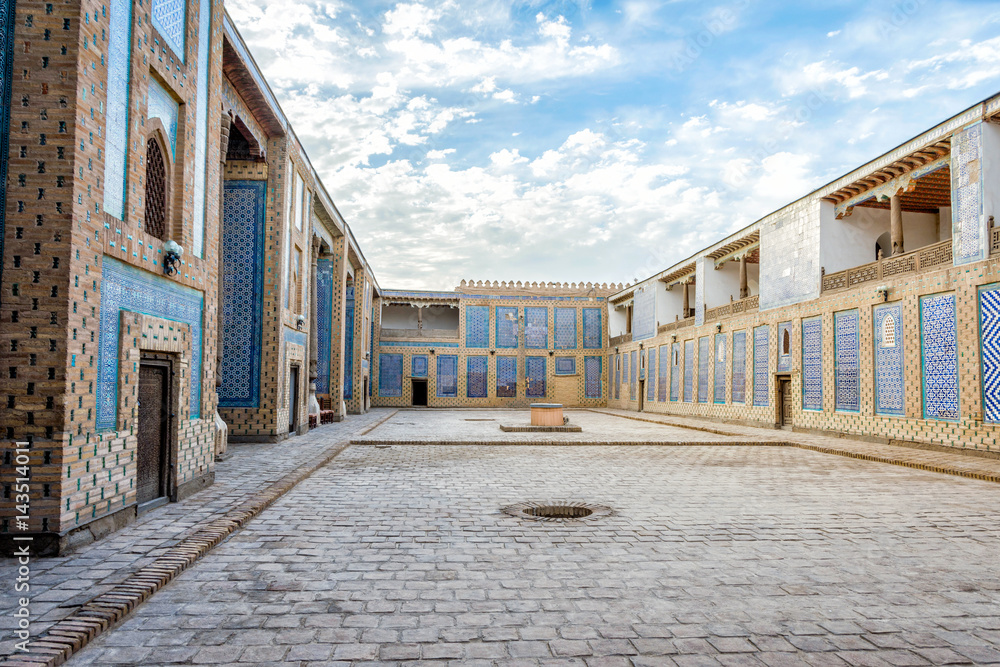Atrium of the madrassa, Khiva