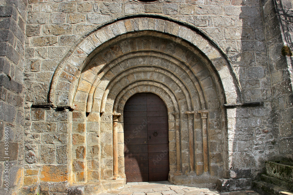 Eglise d'Eygurande.(Corrèze)
