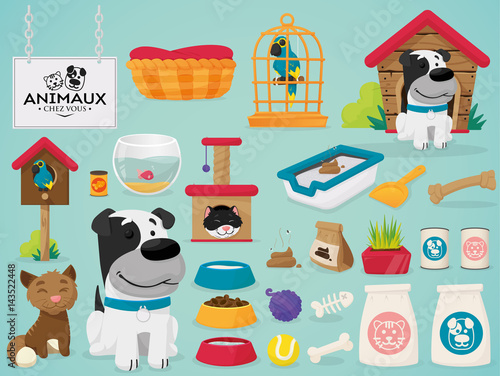 Pet home vector