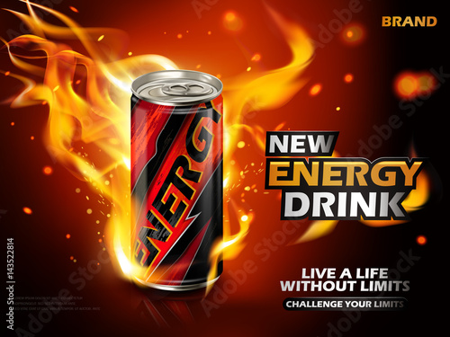 energy drink ad