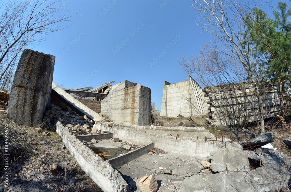 Industrial decay.Kiev
