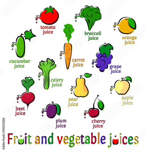 Fruit and vegetables juices