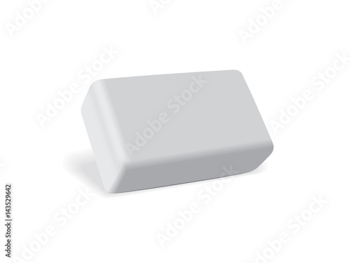box soap for your design EPS10 Vector Mock up easily change the color of the soap 