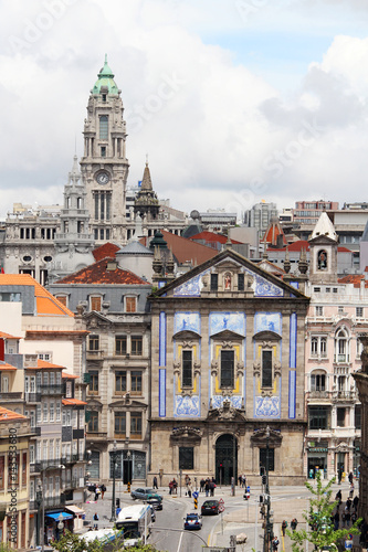 View of old town of Porto  Portugal 