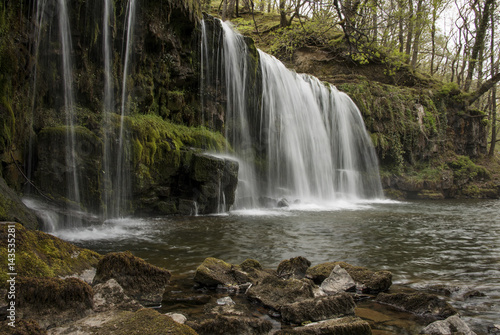 Ystradfelte waterfall Brecon Beacons Wales