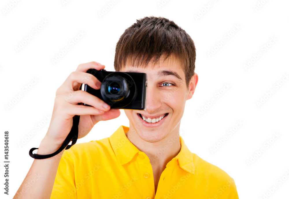 Young Man with a Camera Young Man with a Camera