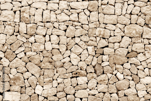 Fotografia beige sandstone wall