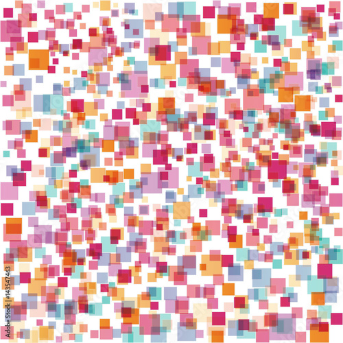 Abstract background with color squares