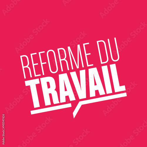 réforme du travail