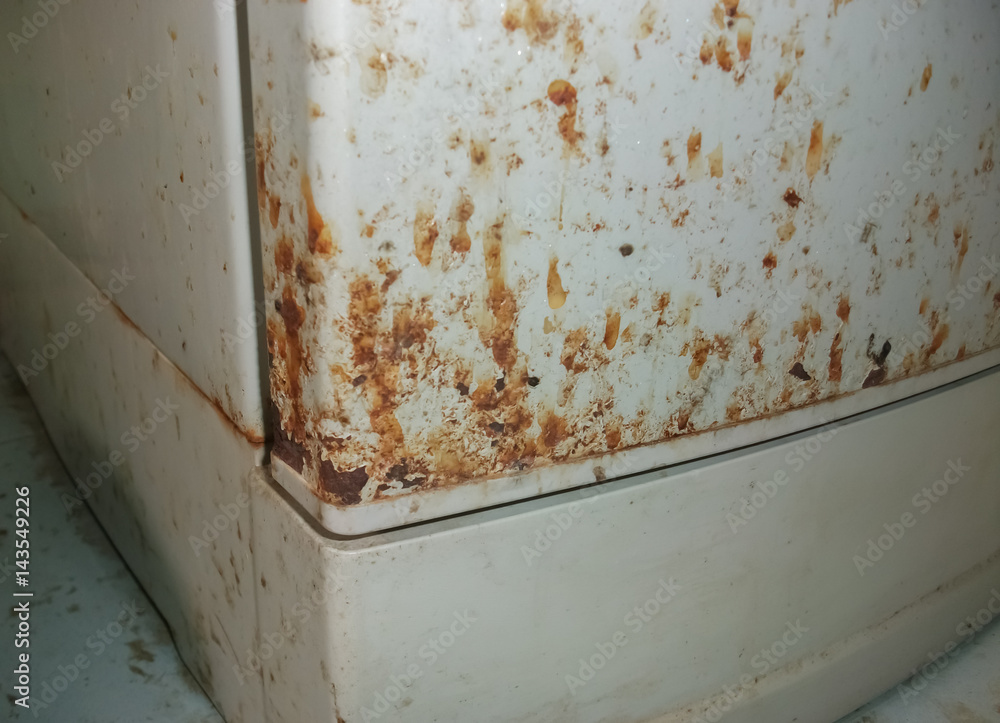 Rust on refrigerator