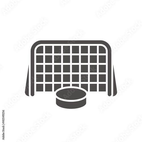 Hockey goal icon