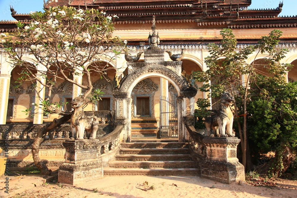Fototapeta premium Wat Bo in Siem Reap, Cambodia
