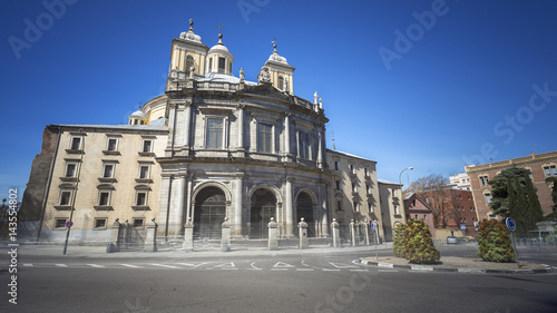 Basilica of St. Francisco el Grande. Madrid. Spain. Long exposure photo. Five minutes in length.
