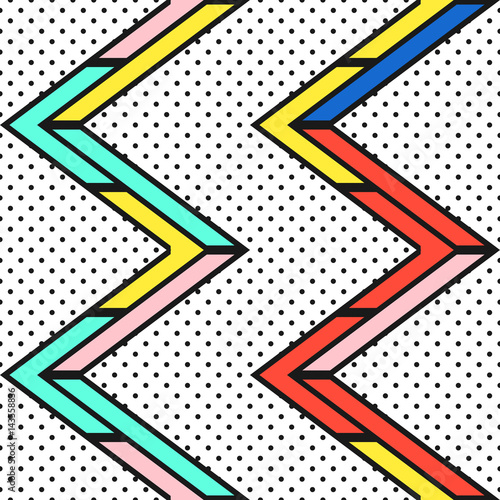 Colorful bright seamless pattern