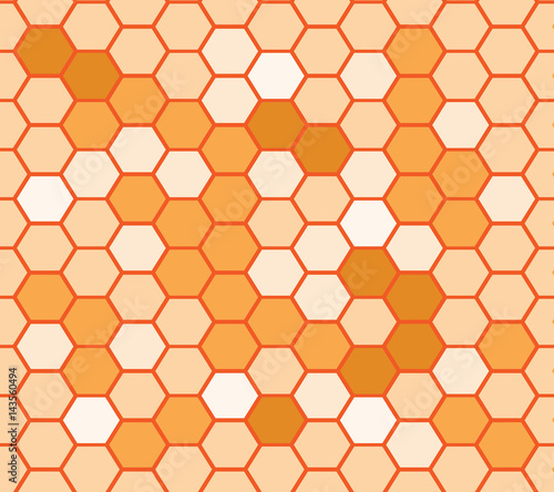 Honeycomb seamless pattern 3