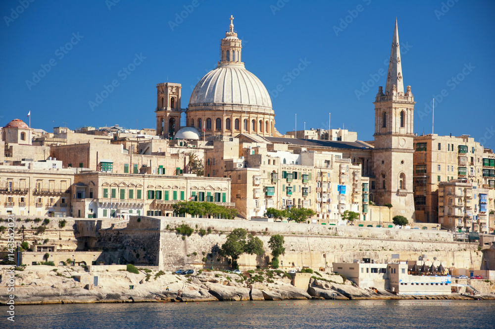 Malta. Old town and island. 