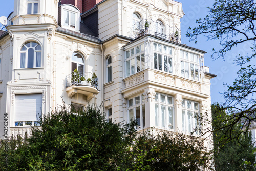 Altbau in Wiesbaden. April 2017.