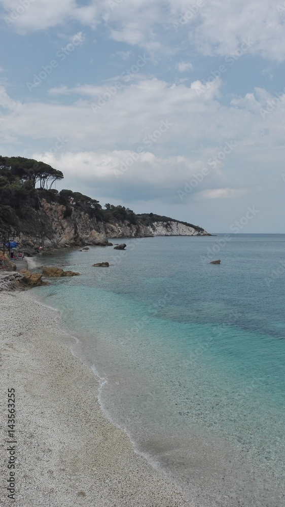 Fototapeta premium Scorcio della spiaggia 
