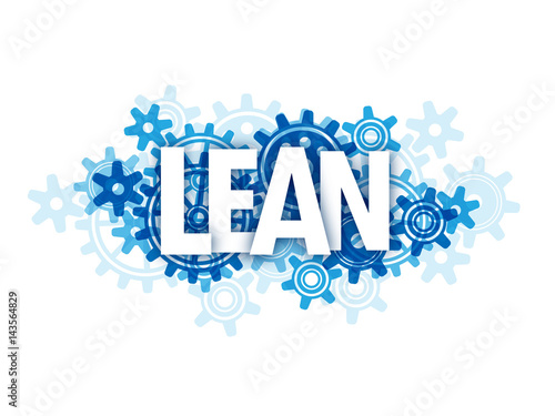 LEAN Concept with Cogs
