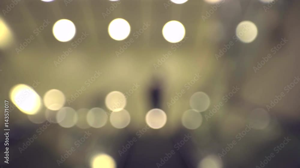 Blurred people in urban scene Blurred people in urban scene