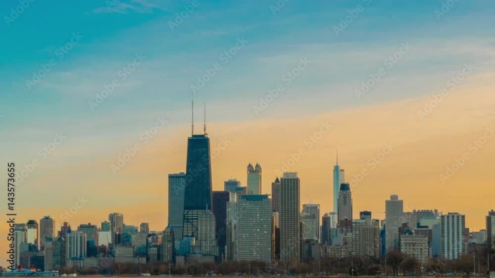 Chicago's Skylinr Timelapse Chicago's Skylinr Timelapse