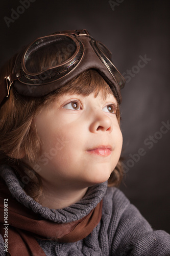 boy dreaming glasses Pilot