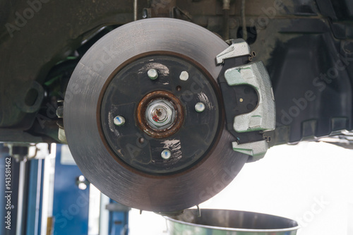Brake disk and the wheel assembly