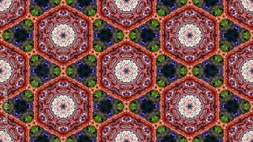 Kaleidoscopic vj seamless loop