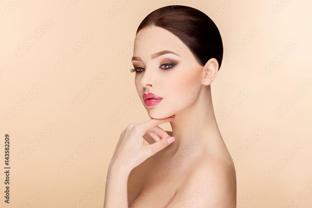 Beautiful Woman with Clean Fresh Skin Beautiful Woman with Clean Fresh Skin