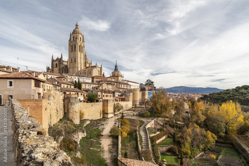 City view,Segovia,Spain.