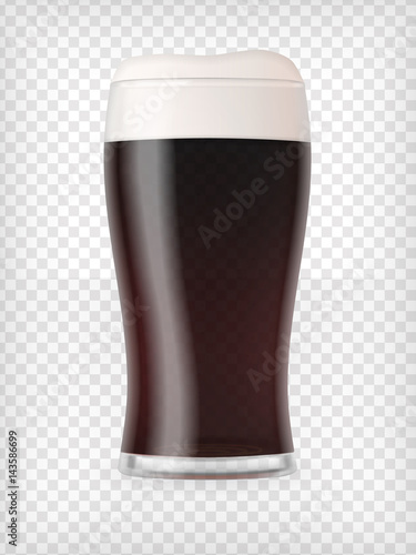 Realistic Mug with Beer