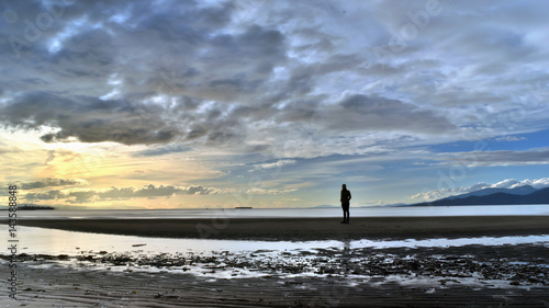 Canvas Print Sunset watcher