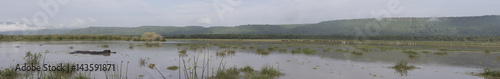 Panorama of Lake Manyara, Tanzania