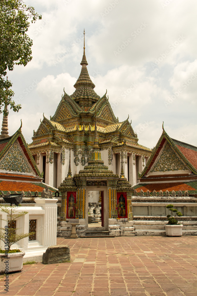 Buddhist temple, Bangkok, Thailand