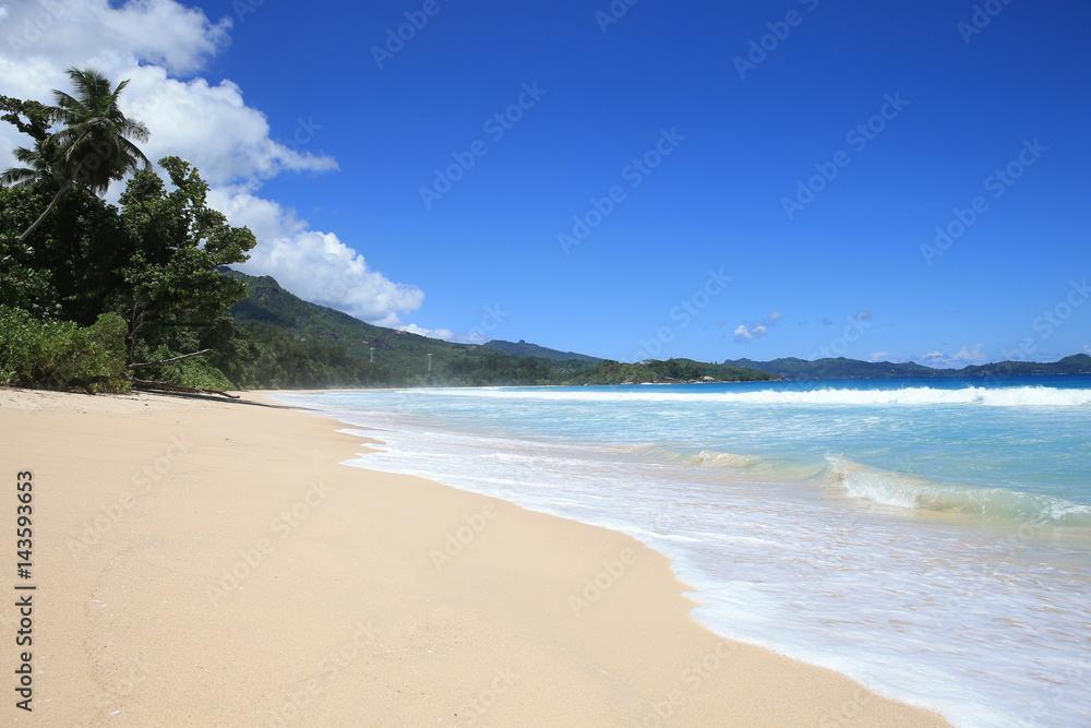 Strand Grande Anse Mahé Seychellen