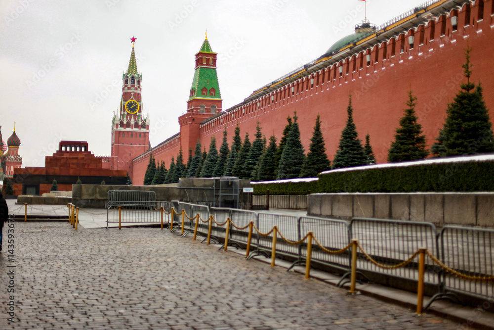 Russia Moscow, Red square, the Kremlin.
