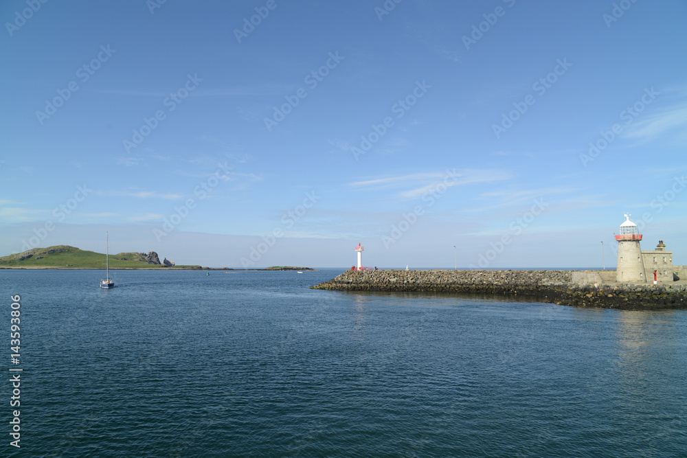 Harbour with Lighthouse at Howth, Ireland