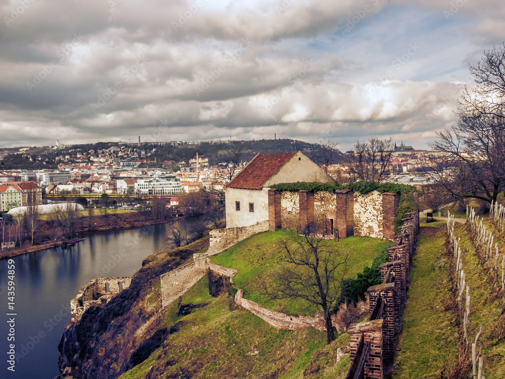  View from Vysehrad hill