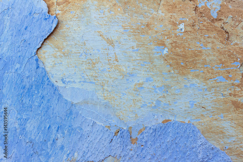 Εκτύπωση καμβά Old shabby parget wall surface for your text.