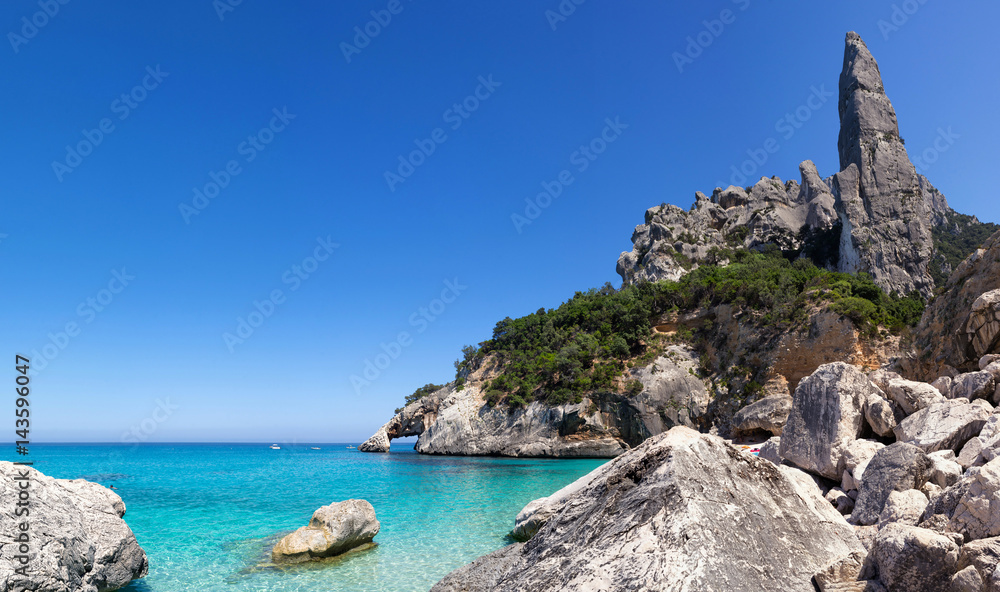 Fototapeta premium Cala Goloritze beach, Baunei, Sardinia, Italy