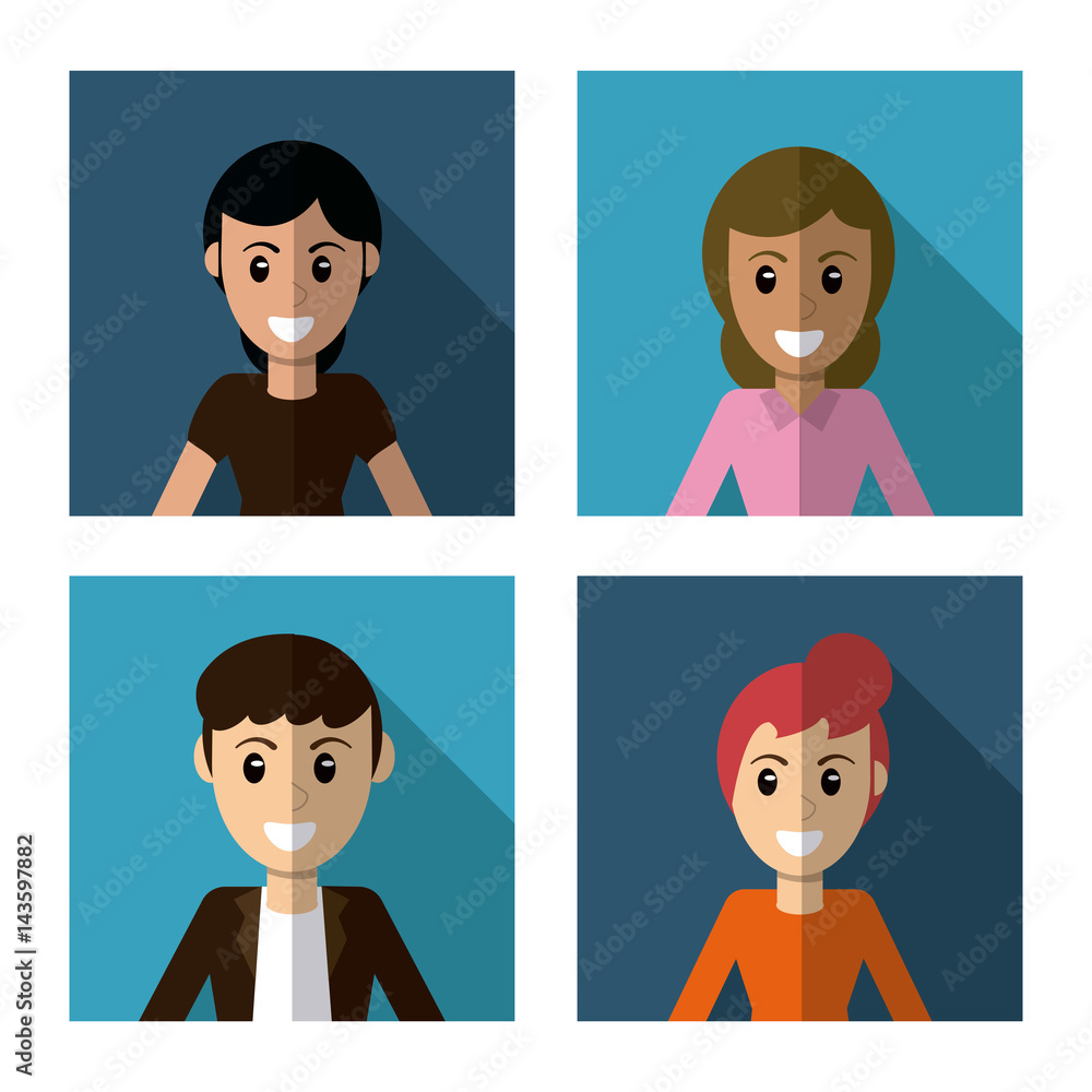 people character female male image vector illustration eps 10 people character female male image vector illustration eps 10