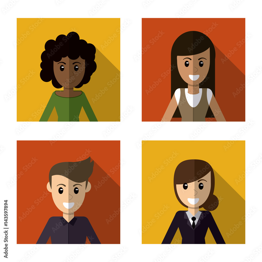 people character female male image vector illustration eps 10 people character female male image vector illustration eps 10