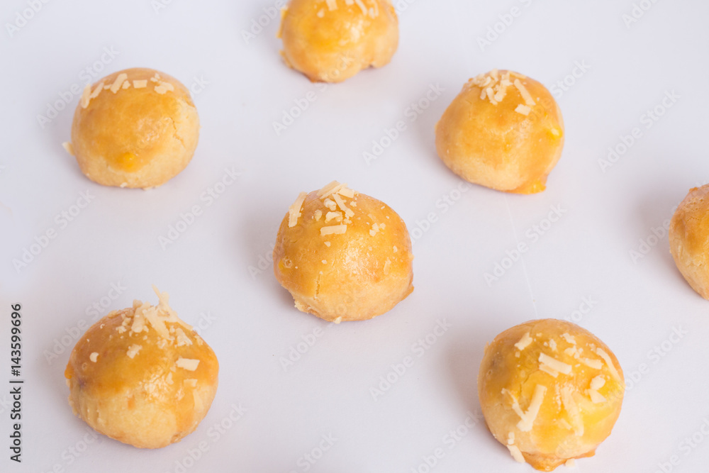 Nastar pineapple tart cookies with grated cheese topping indonesian cookies Nastar pineapple tart cookies with grated cheese topping indonesian cookies