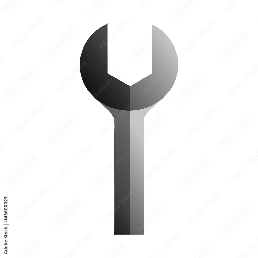 wrench key tool icon wrench key tool icon