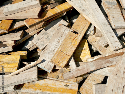 Recycled timber for construction and agricultural use. 