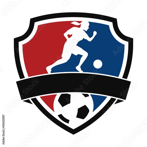 women football logo.