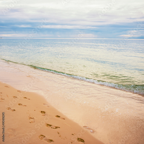 Tangalooma Island beach in Moreton Bay. photo